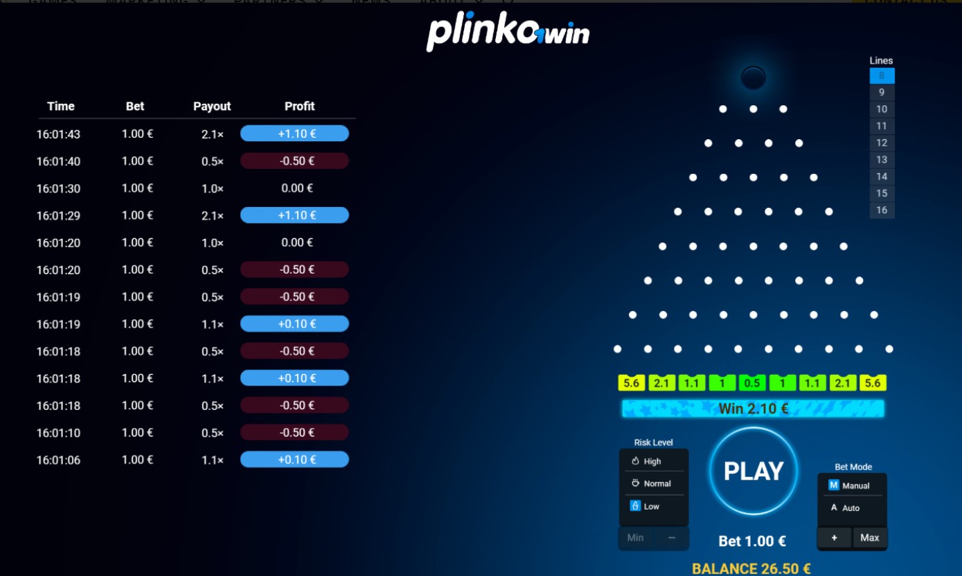 cazinou plinko
