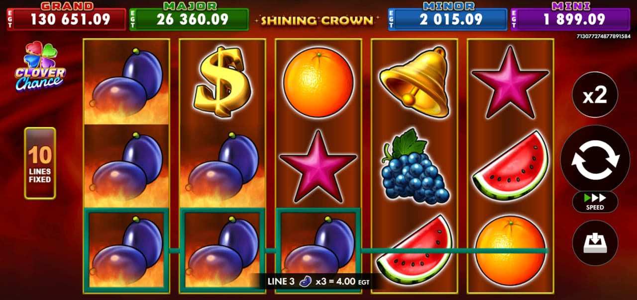 cazinou Shining Crown